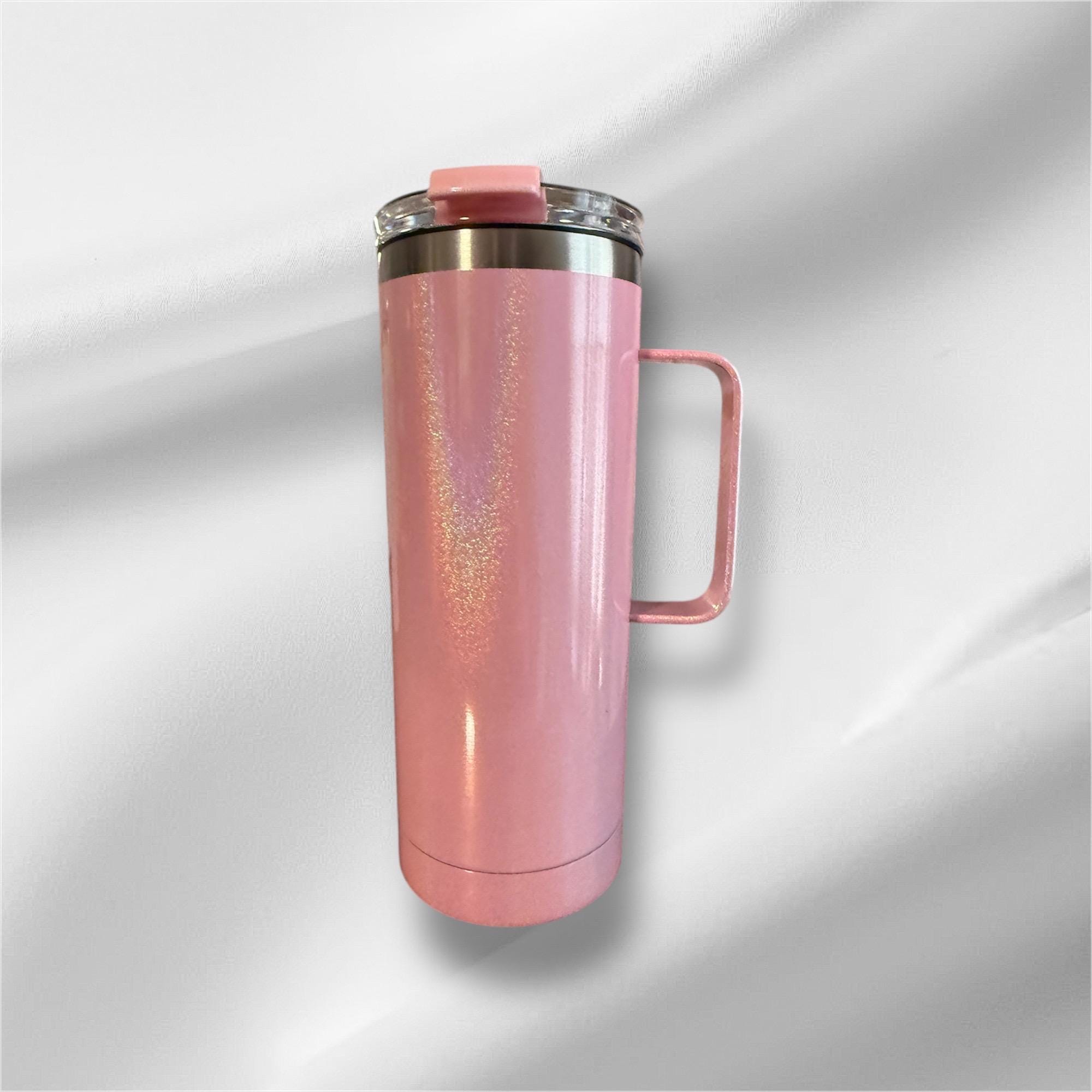 20oz Coffee Lover Stainless Steel Tumbler | Laser Engraved Bottle