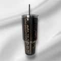 40oz “We the People” Tumbler | Laser Engraved Tumbler | Handle, Lid and Straw Included