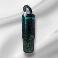 Rainbow Unicorn Laser Engraved Tumbler - 30oz with Handle & Lid