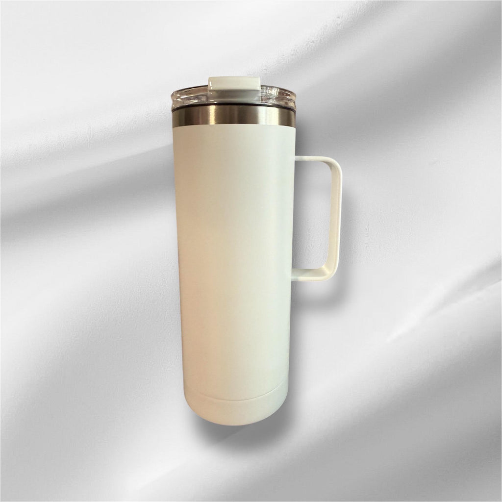 20oz Coffee Lover Stainless Steel Tumbler | Laser Engraved Bottle