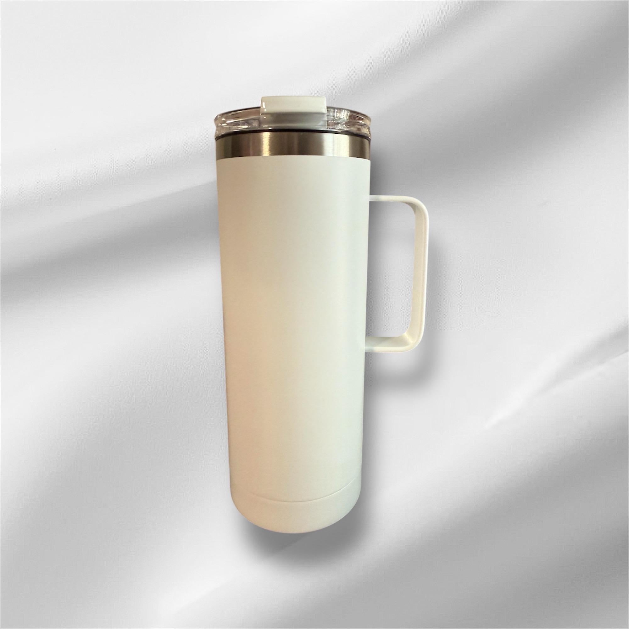 20oz Coffee Lover Stainless Steel Tumbler | Laser Engraved Bottle
