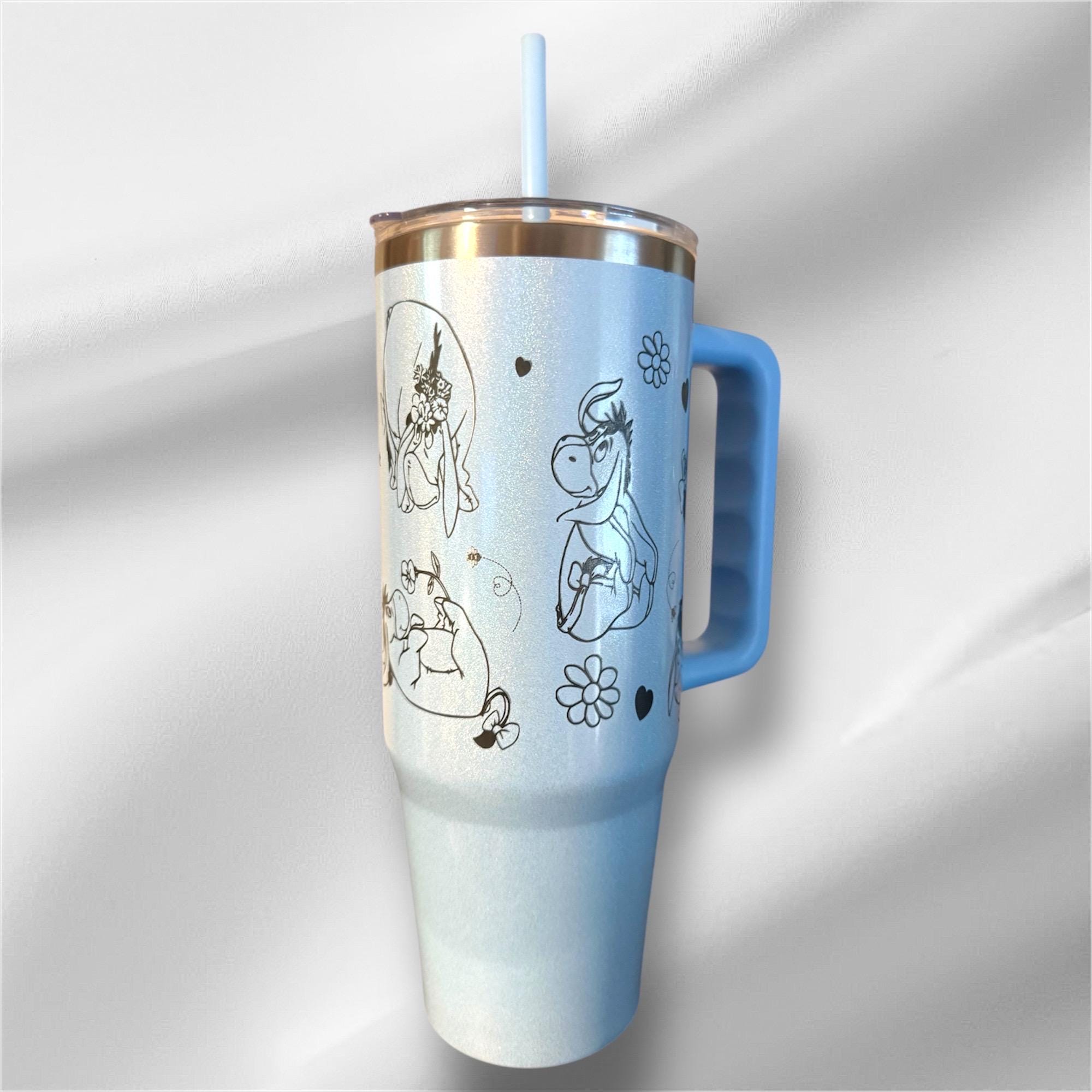 Eeyore Pearlized 30oz Tumbler | Laser Engraved