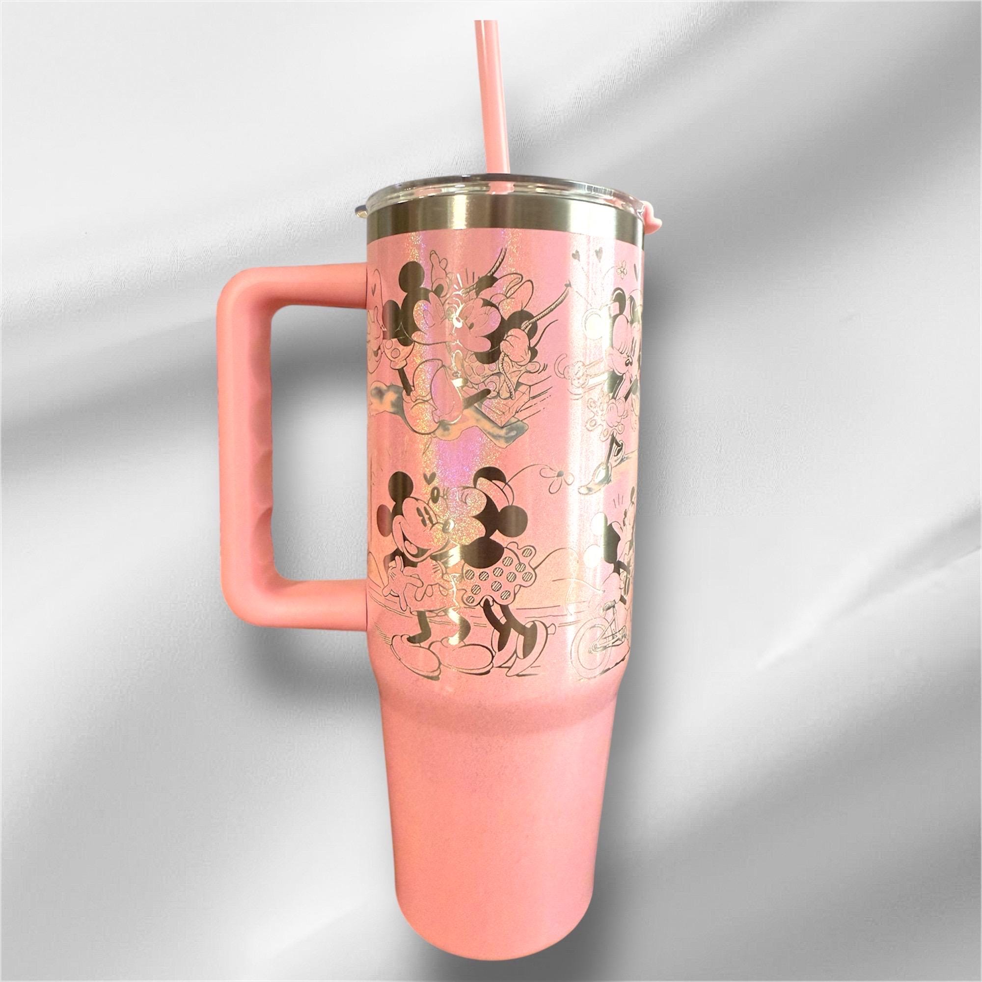 Mickey and Minnie Mouse Valentine's Day Pearlized 30oz Tumbler