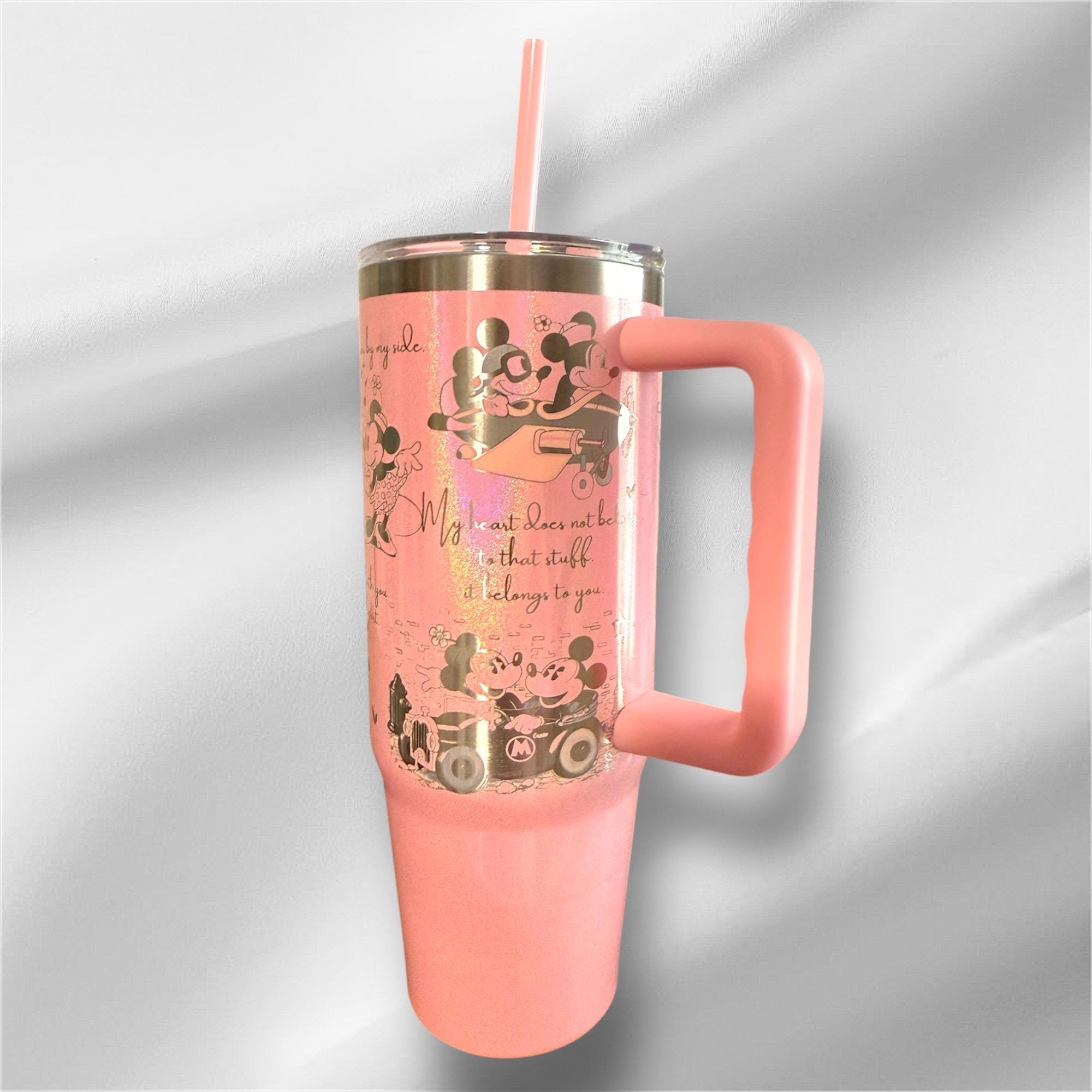 Mickey and Minnie Mouse Valentine's Day Pearlized 30oz Tumbler