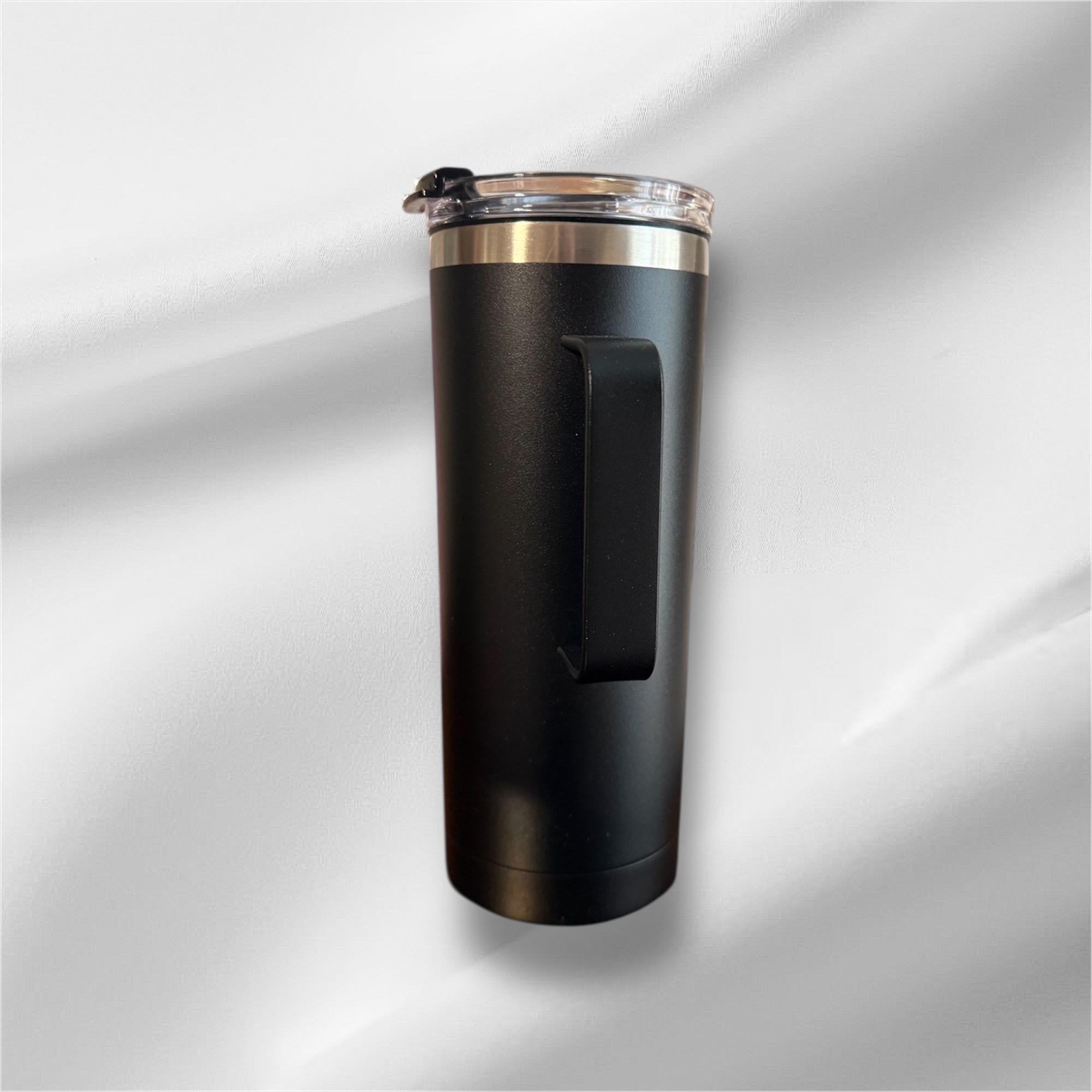 20oz Coffee Lover Stainless Steel Tumbler | Laser Engraved Bottle