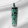 30z Black Plated Goofy Tumbler | Laser Engraved Tumbler | Handle, Lid and Straw Included
