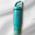 Mickey Mouse Fantasia Tumbler | 30oz Laser Engraved Rainbow Plated Cup