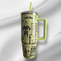 Elf Movie Pearlized Tumbler | Laser Engraved 30oz with Handle & Lid