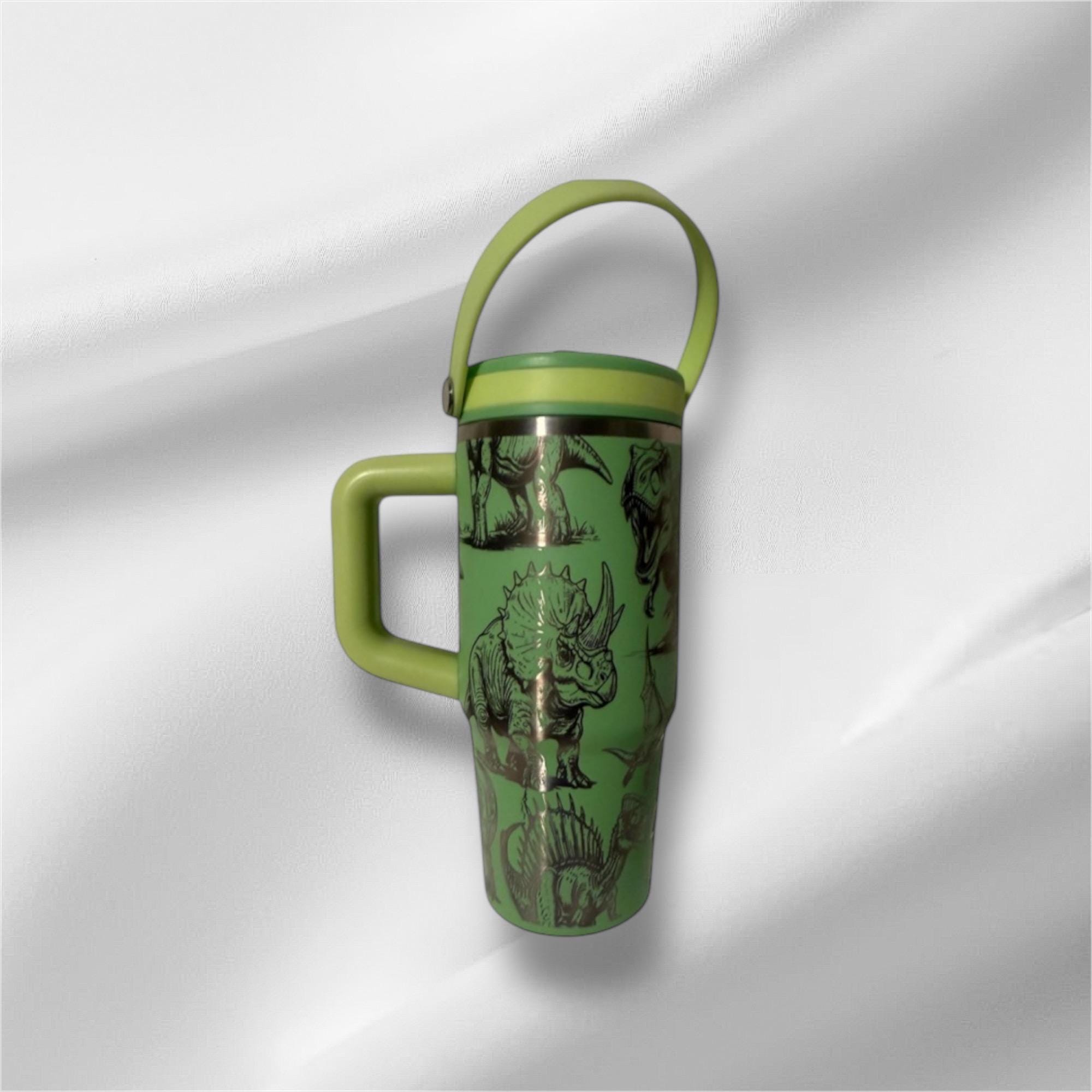 20oz Kids Tumbler | Laser Engraved Tumbler | Flip top straw